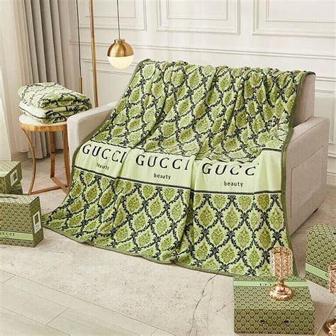 Gucci throws and blankets